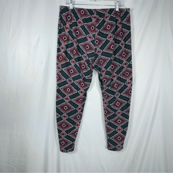 Just Be Soft Southwest Aztec Geometric Design Leggings - Picture 3 of 6